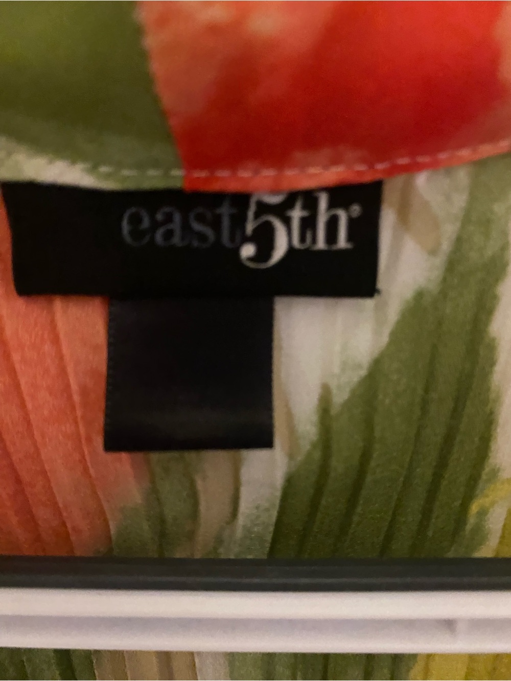 Floral Ruffle V-Neck Blouse in Multi-Color - - Picture 3 of 4